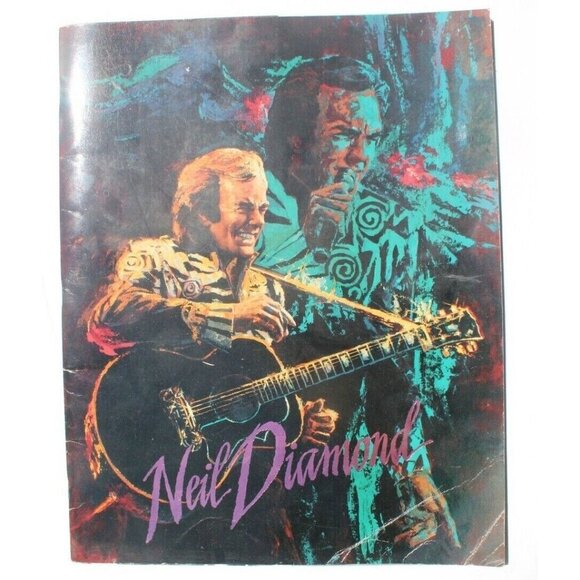 Vintage Neil Diamond LOVESCAPE Concert Tour Program RARE! 1991-1993 - Picture 1 of 4